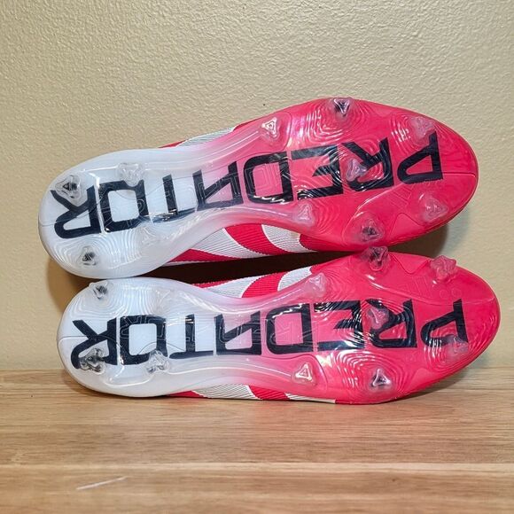Adidas Predator Elite FG Soccer Cleats Red Pure Victory Pack ID3882 Men's 6.5 - Picture 6 of 7